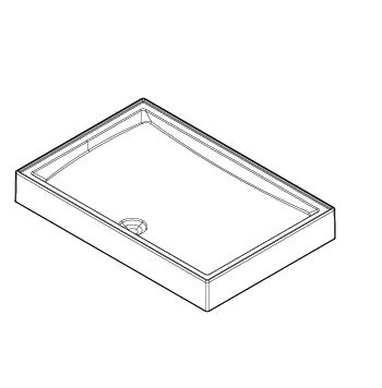Piatto doccia Alba Media Novellini ALB107-A.JPG